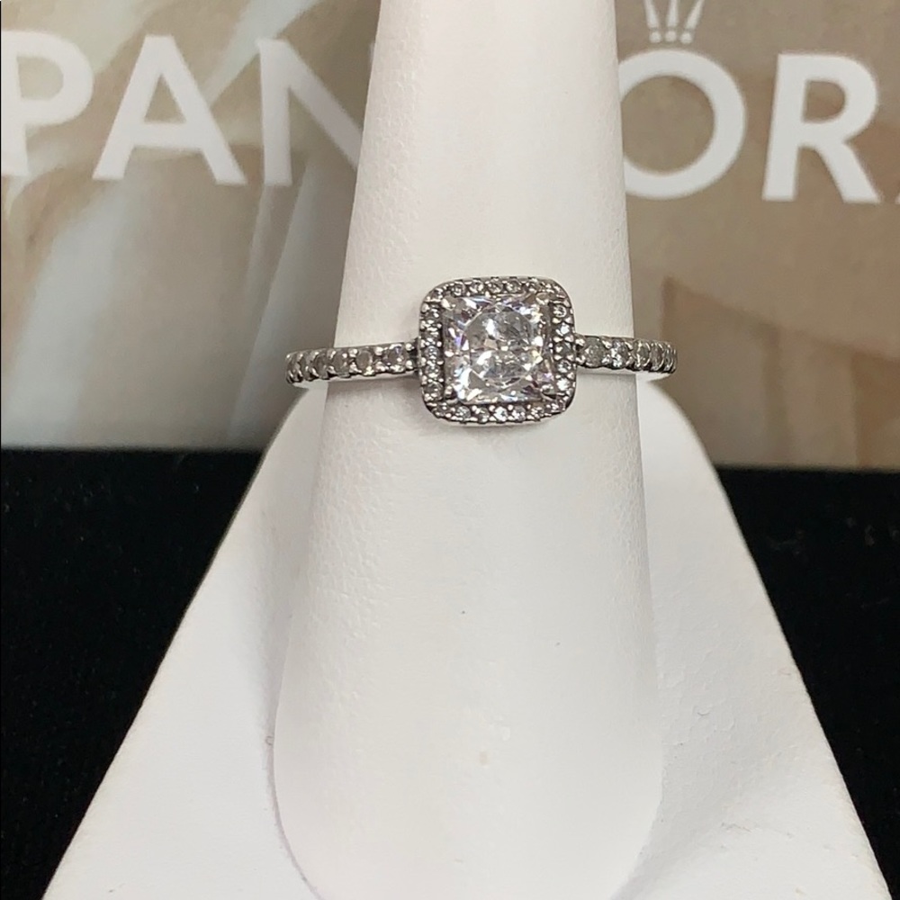 PANDORA Timeless Elegance CZ Ring 54